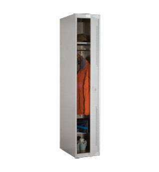 Шкаф металлический односекционный для одежды NOBILIS NLH-01