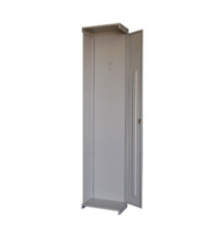 Шкаф для одежды металлический односекционный LS-001-40 (приставная секция)