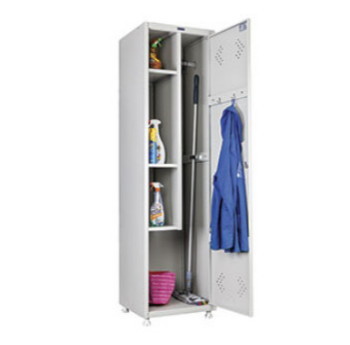 Шкаф для одежды металлический односекционный ПРАКТИК LS 11-50