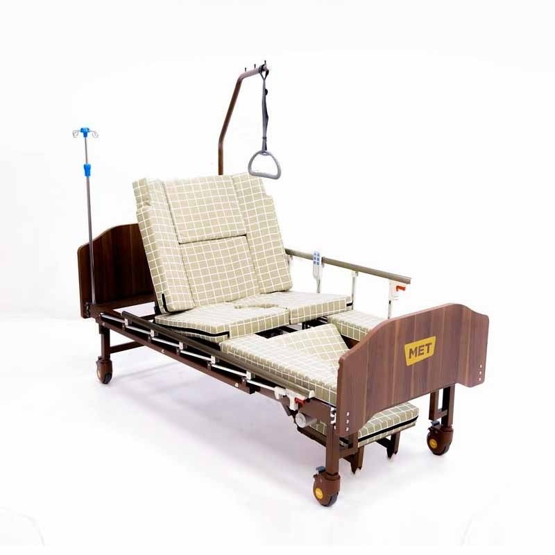 Кровать функциональная медицинская с электроприводом с туалетом MET EMET