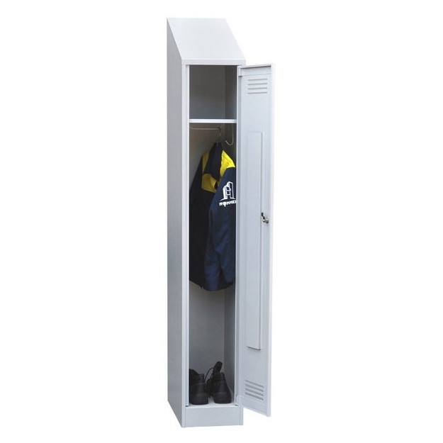 Шкаф для одежды металлический односекционный ROM-11Н