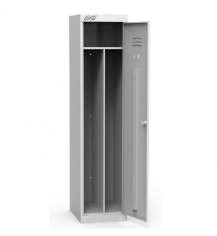 Шкаф для одежды металлический односекционный ШРС-11-400